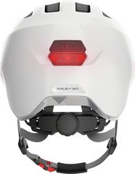 Abus - Smiley 3.0 ACE LED shiny white børnehjelm