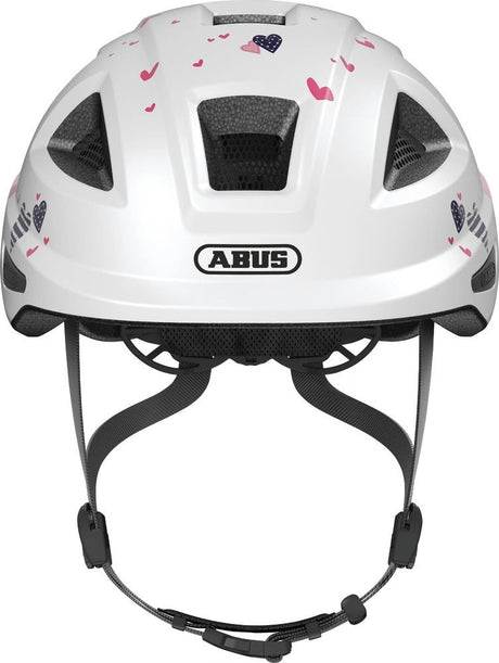 ABUS White heart Anuky 2.0 ACE børnehjelm