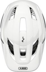 Abus Cliffhanger MIPS shiny white cykelhjelm