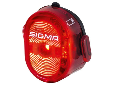 SIGMA nugget II flash baglygte i rød