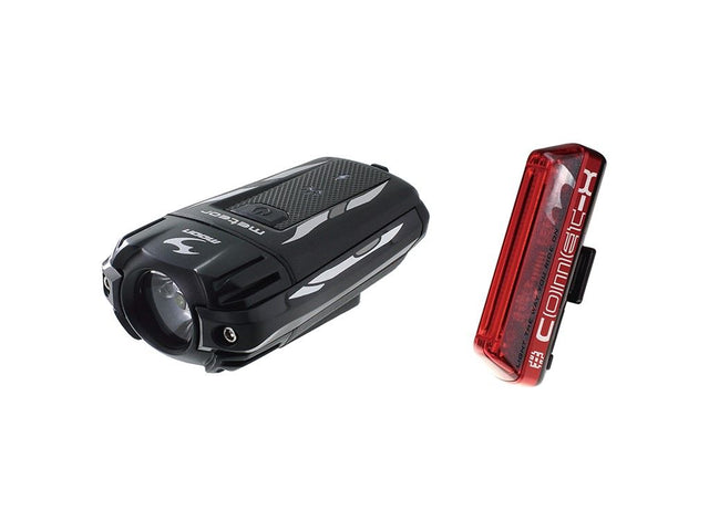 MOON Meteor & Comet-X cykellygtesæt i sort