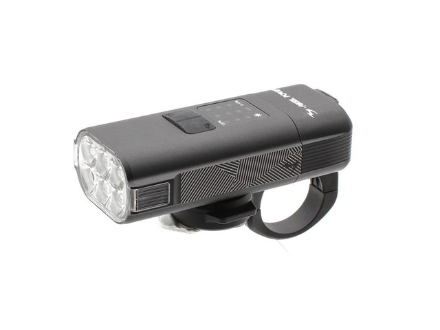 MOON Rigel power forlygte I sort