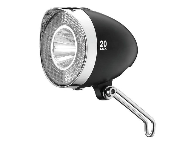XLC forlygte CL-F20 Retro i sort