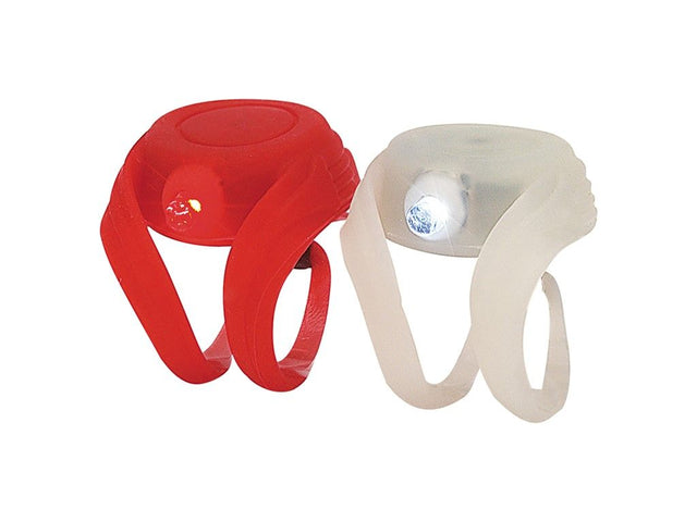 XLC lygtesæt CL-S02 Buggy i rød og hvid