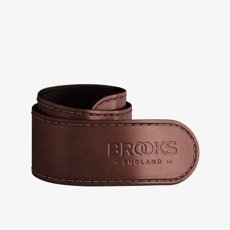 Brooks mat læder buksestrap i brun