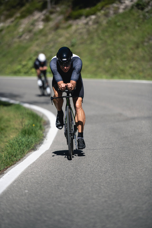 Abus GameChanger TT shiny black cykelhjelm