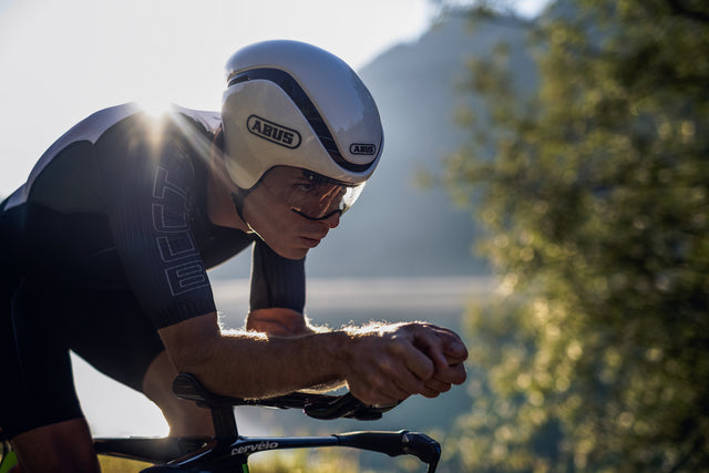 Abus GameChanger TT shiny black cykelhjelm