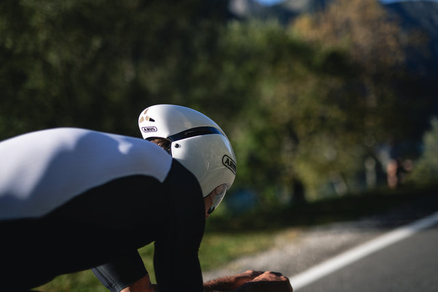 Abus GameChanger TT champagne gold cykelhjelm