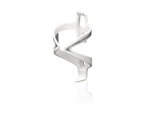 XLC Bottle cage BC-K07 Glossy I hvid og grå
