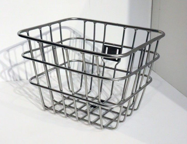 Bike attitude cykelkurv i sølv inkl. beslag