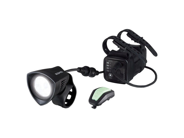 SIGMA Buster 2000 forlygte i sort