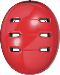 Skurb Kid shiny black børnehjelm