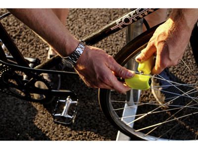 Hiplok Pop Bælte kædelås i gul