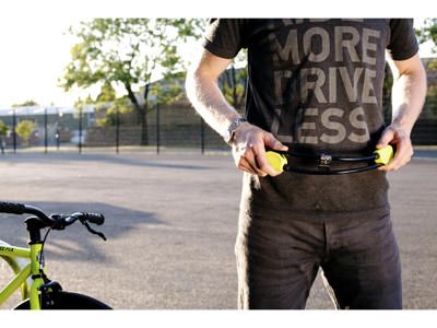 Hiplok Pop Bælte kædelås i gul