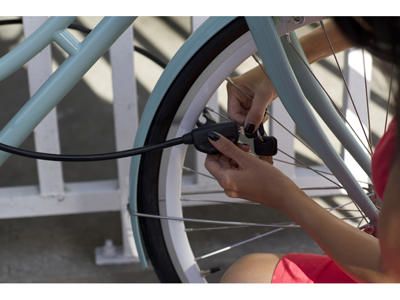 Hiplok Pop Bælte kædelås i sort