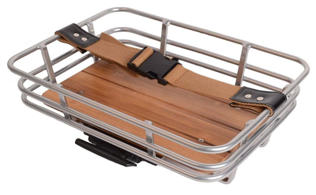 AtranVelo Epic Retro Kurv - AVS Alu, 29x40x7 sølv, 8L