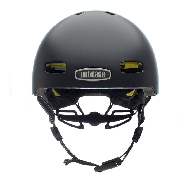 Nutcase Street Onyx Solid Satin MIPS