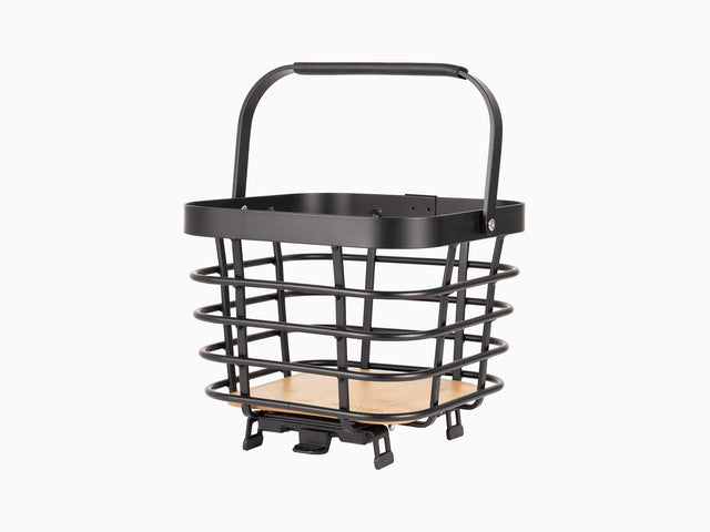 Atran QB Square cykelkurv med træbund