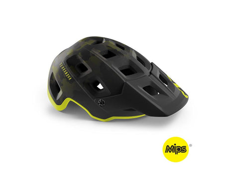 MET Helmet Terranova MIPS Camo Lime Green/Matt S (52-56 cm)