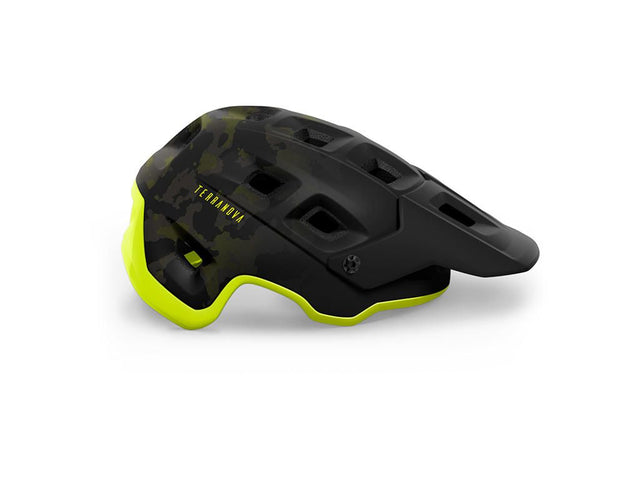 MET Helmet Terranova MIPS Camo Lime Green/Matt S (52-56 cm)