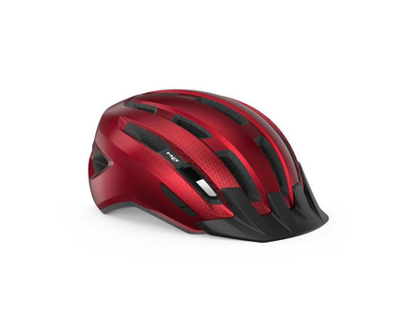 MET Helmet Downtown Red/Glossy L (58-61 cm)