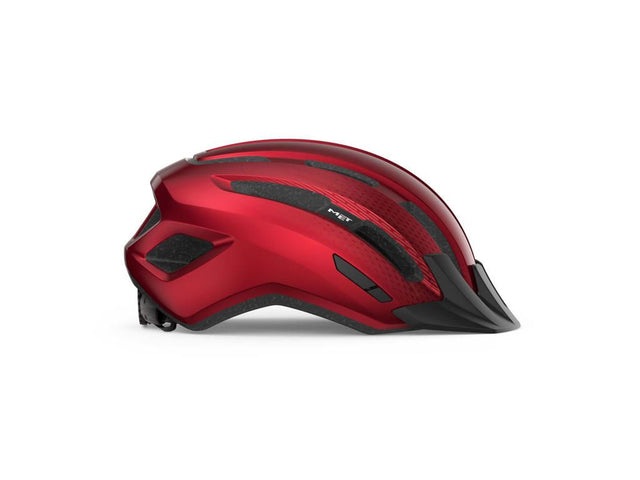 MET Helmet Downtown Red/Glossy L (58-61 cm)