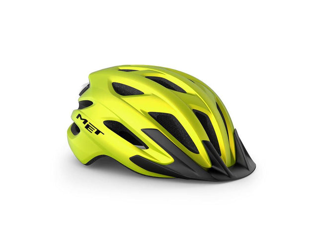 MET Helmet Crossover MIPS Lime Yellow Metallic/Matt XL (60-64 cm)
