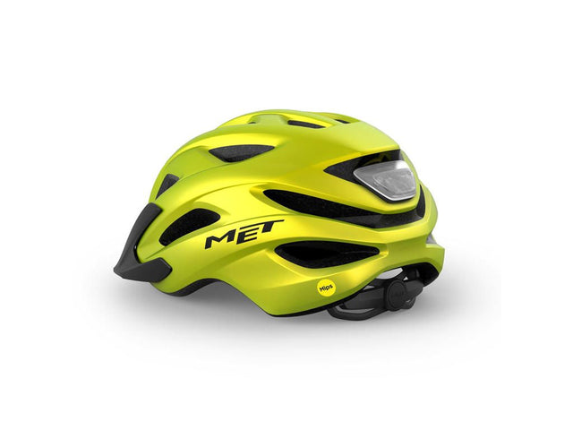 MET Helmet Crossover MIPS Lime Yellow Metallic/Matt XL (60-64 cm)