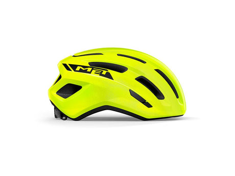 MET Helmet Miles Safety Yellow/Glossy S/M (52-58 cm)