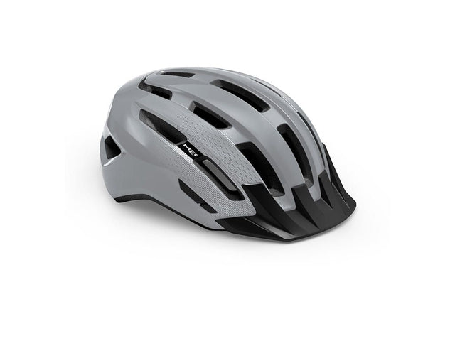 MET Helmet Downtown Grey/Glossy S/M (52-58 cm)
