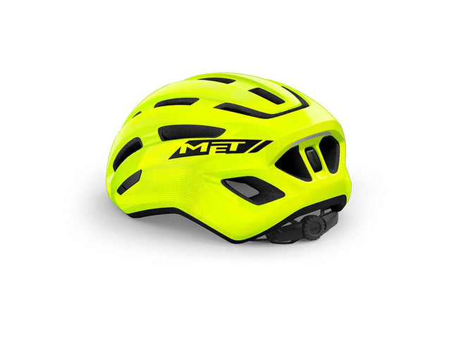 MET Helmet Miles Safety Yellow/Glossy L (58-61 cm)