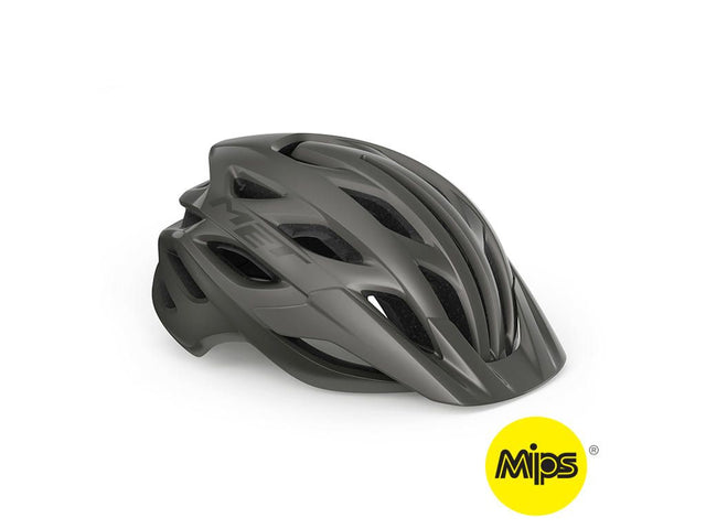 MET Helmet Veleno MIPS Titanium Metallic/Matt L (58-61 cm)