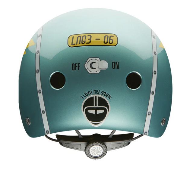 Nutcase Little Nutty Tin Robot MIPS hjelm