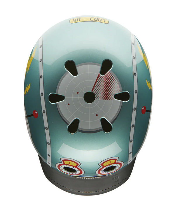 Nutcase Little Nutty Tin Robot MIPS hjelm