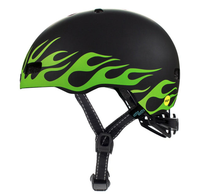 Nutcase Little Nutty Burn Rubber MIPS hjelm
