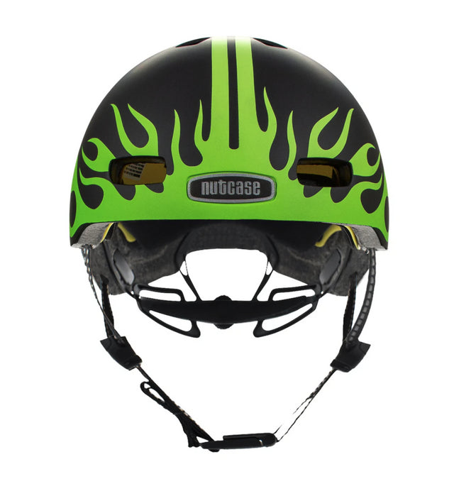 Nutcase Little Nutty Burn Rubber MIPS hjelm