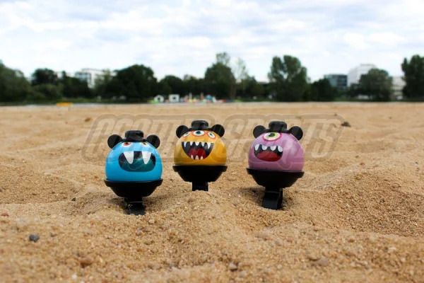 NG Sports ringeklokke med monster motiv i gul