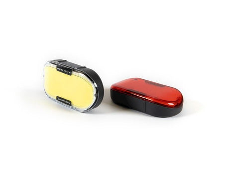 Reelight lygtesæt Gem Light USB opladelig 6 funk. 160/75 Lumen for/bag