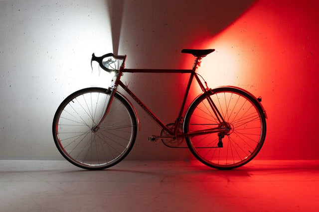 Reelight lygtesæt Gem Light USB opladelig 6 funk. 160/75 Lumen for/bag