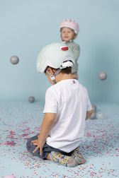 Abus - Smiley 3.0 ACE LED Pure Lavender børnehjelm