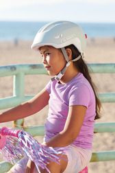 Abus - Smiley 3.0 ACE LED Pure white børnehjelm