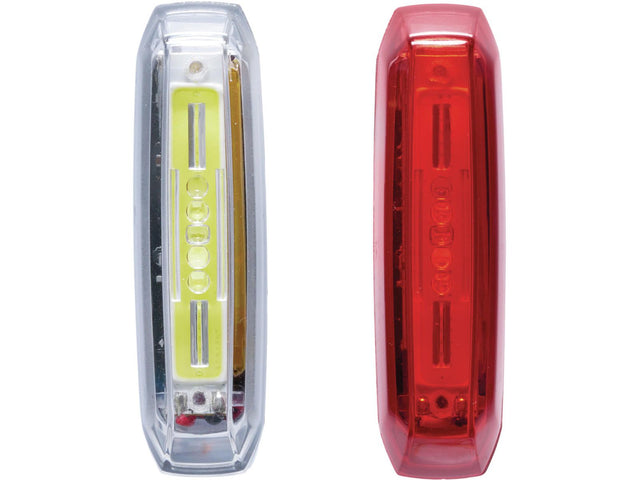 Abus lyra lygtesæt genopladelig