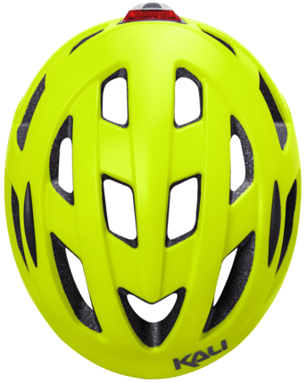 Kali Central i Gul Mat - Cykelhjelm