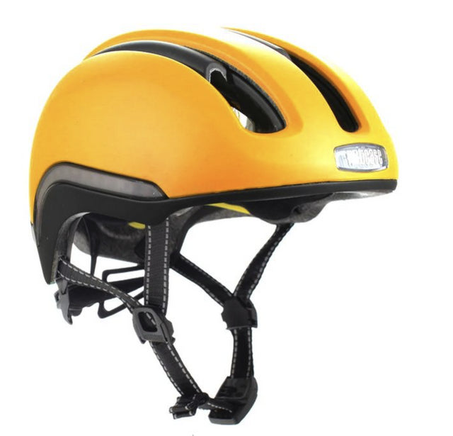 Nutcase Vio MIPS LED hjelm Resin