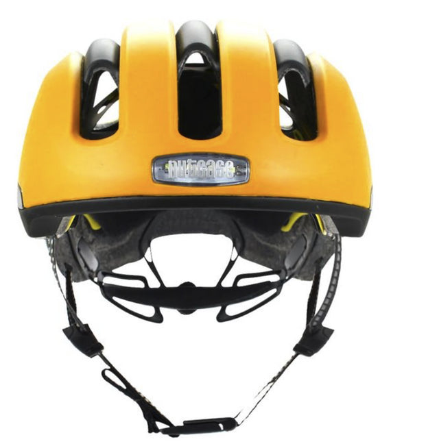 Nutcase Vio MIPS LED hjelm Resin