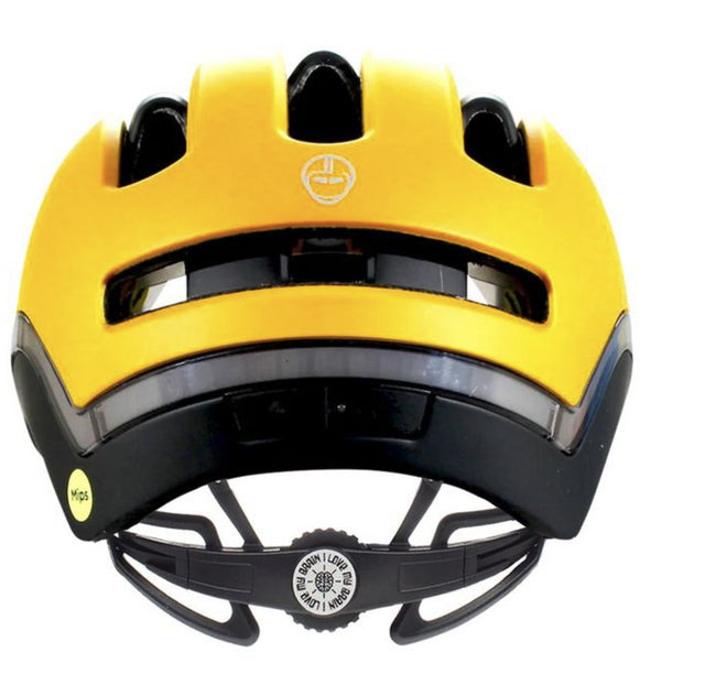 Nutcase Vio MIPS LED hjelm Resin