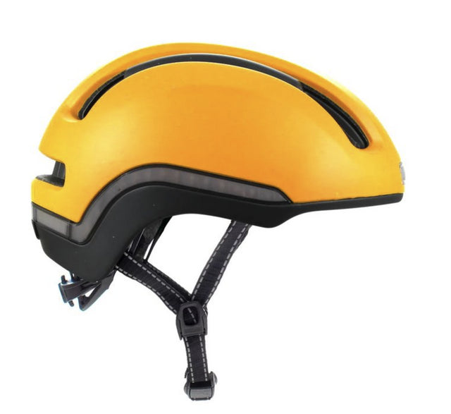 Nutcase Vio MIPS LED hjelm Resin