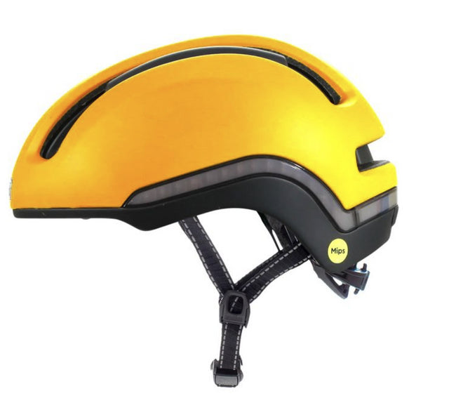 Nutcase Vio MIPS LED hjelm Resin