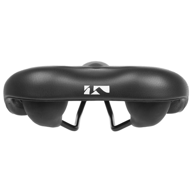 M-WAVE Vacu City II Cykelsadel - Sort