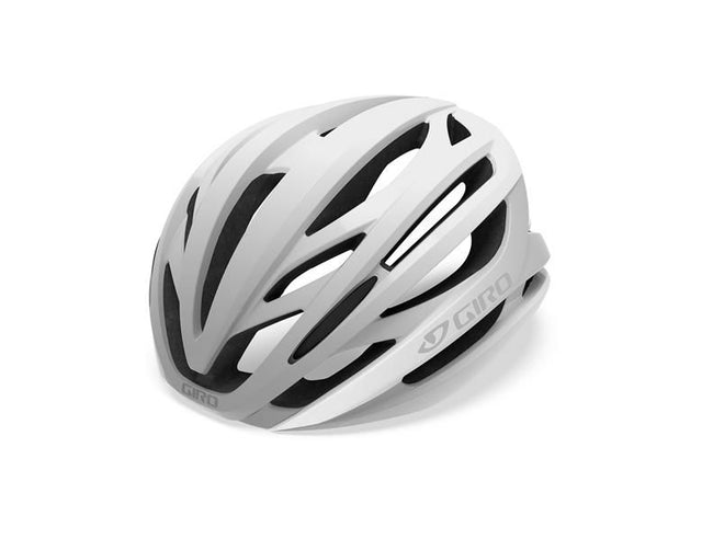 Giro Syntax cykelhjelm, Mat Hvid/Sølv mips